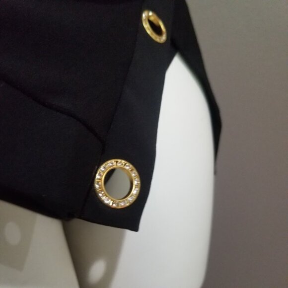 Beyond Control Grommet-Detail Square-Neck Swim Dress - Picture 4 of 16